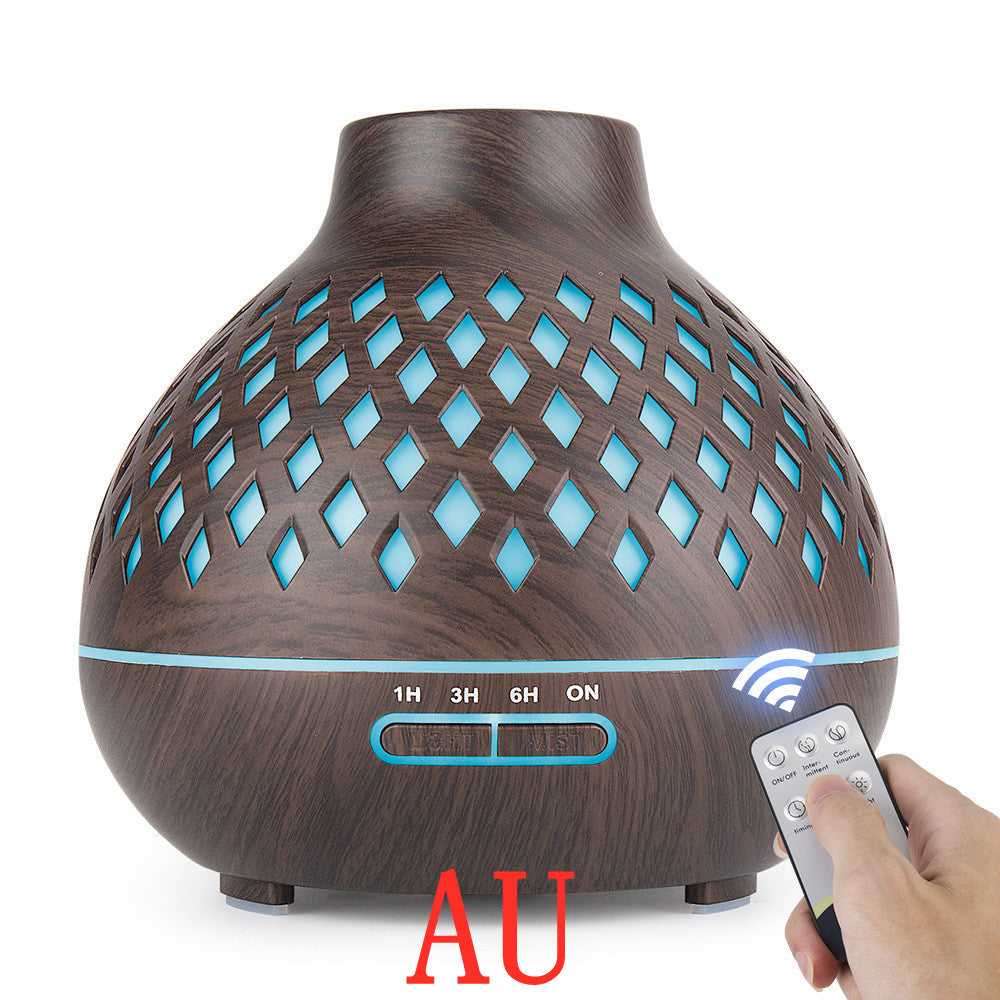 Household Mini Ultrasonic Aroma Diffuser – USB Air Spray Humidifier with LED Light & Essential Oil Mist
