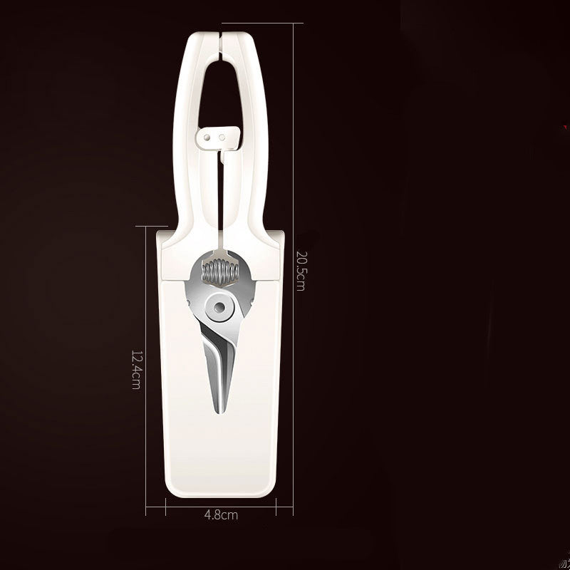 Multi-Functional Magnetic Kitchen Scissors – Innovative Household Gadget with Suction Storage