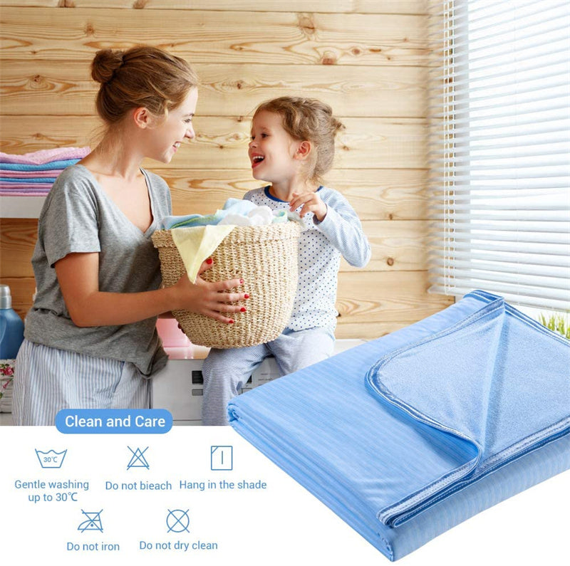 Cooling Summer Blanket – Breathable Heat-Absorbing Fiber with Washable Cover