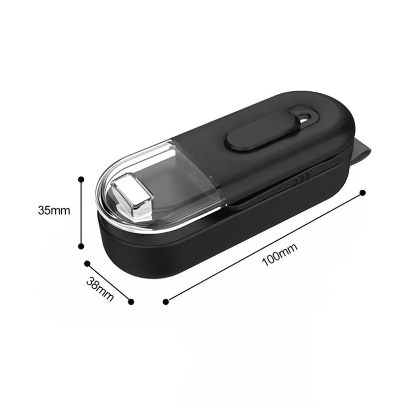 Mini Bag Sealer – Portable Handheld Heat Sealer for Food Storage Bags (Battery Powered, Multi-Functional)