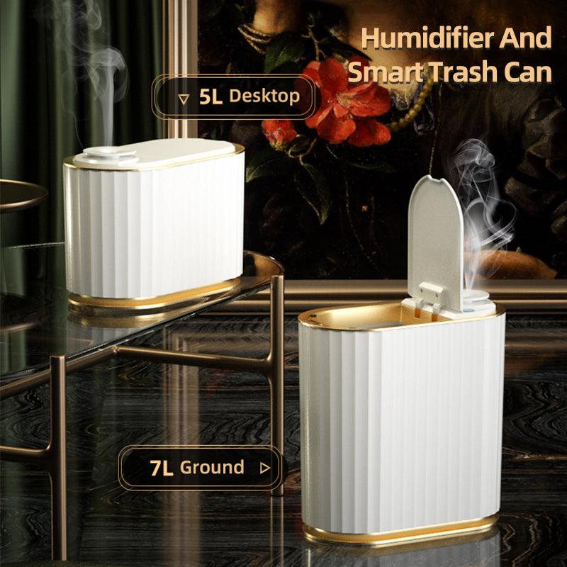 Electric Smart Sensor Trash Can – Hands-Free Toilet Waste Bin