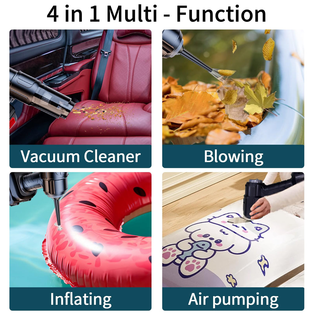 Portable Wireless Handheld Vacuum Cleaner – Compact & Powerful