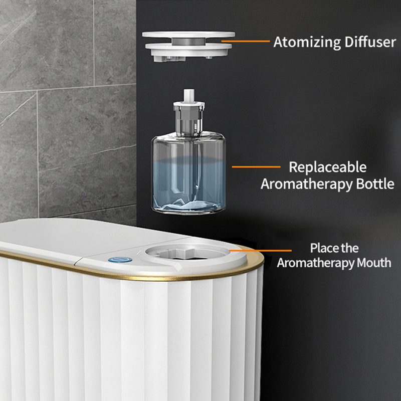 Electric Smart Sensor Trash Can – Hands-Free Toilet Waste Bin
