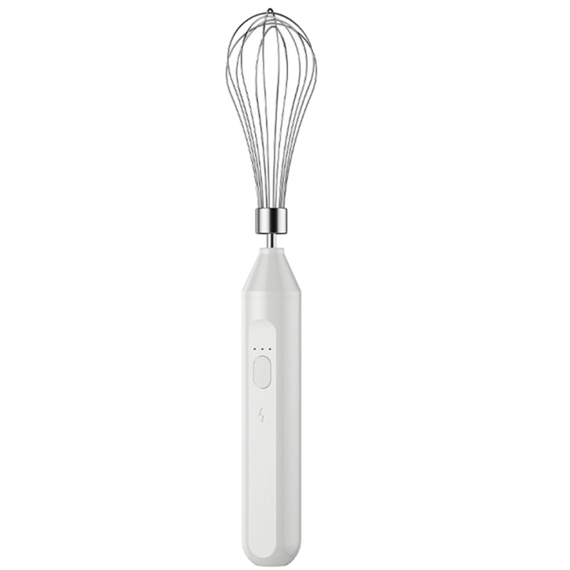 3-Speed Handheld Electric Egg Beater & Milk Frother – Rechargeable Whisk, Foam Maker, and Hand Mixer for Easy Cooking & Baking